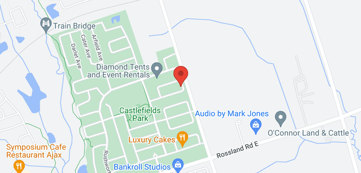 map of 25 CANTWEL CRES
